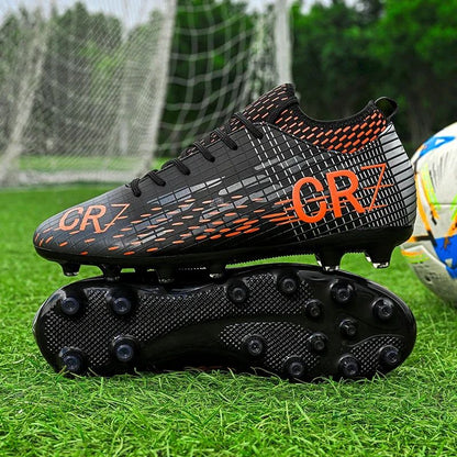 New Men Soccer Shoes Unisex Drop Shipping Football Boots Breathable Sports Cleats Professional Outdoor Ultralight Non-slip