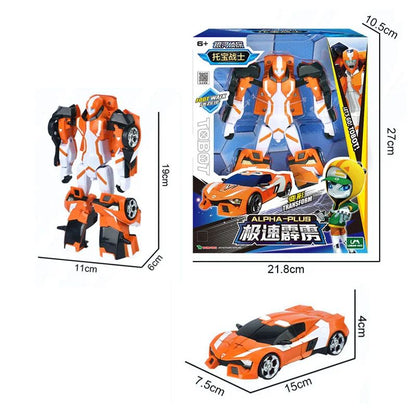 Galaxy Detectives Tobot Carro de Transformação Robô Brinquedo Coreia Desenhos Animados Irmãos Anime Tobot Deformação Tanque Carro Brinquedos Presente