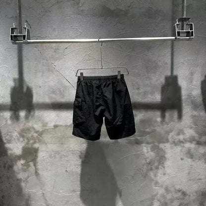 New CP Summer Youth Casual Sports Loose Beach Pants Nylon Shorts Quick drying 5-point Pants Trendy Brand Men's Fashion