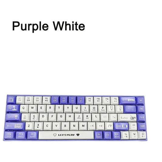 Teclado Mecânico para Jogos AK680 com Fio Hot Swap 68 Teclas Ergonômico E-sport Acessório para Laptop com Conexão Tipo C para Gamers e Escritório