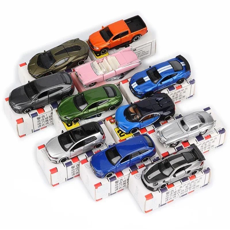 Bburago 1:64 Porsche 911 GT2 Lamborghini Ferrari SP3 812 1959 Cadillac Miniatura de Carro de Liga Fundida Brinquedo de Coleção Presentes