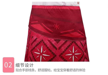 2026 New Movie Hot Moana 2 Short-sleeved Clothes Adult Cosplay Princess One-Shoulder Suspender Asymmetric Dress Accessories Set