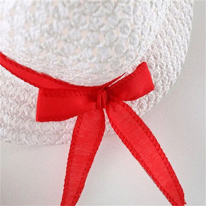 2Pcs/Set Baby Girl Plaid Sweet Bow Summer Birthday Party Dress Toddler Kids Outfits 0 To 3 Years Children Clothes Suit + Hat