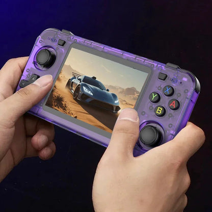 BOYHOM New Handheld Game Console 3.5-inch IPS Screen Linux RK3326 Retro Video Games Player 3000 mAh 64G