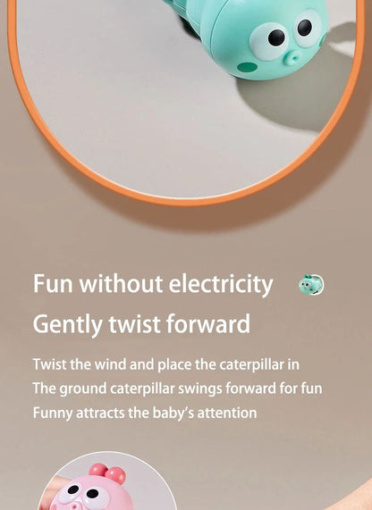 Clockwork Toy Cute Cute Cartoon Caterpillar To Help Baby Learn To Crawl Quality Fall