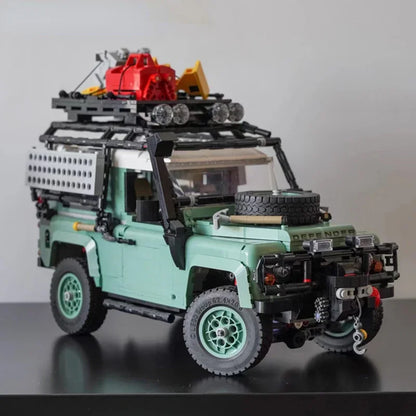 Novo 2336pcs Decoração de Casa veículo off-road clássico 90 modelo de construção 10317 montagem mecânica presente de aniversário de menino