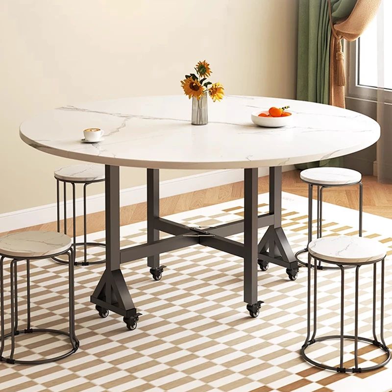 Center Restaurant Dining Tables Folding White Modern Nordic Coffee Tables Luxury Outdoor Kitchen Furnitures