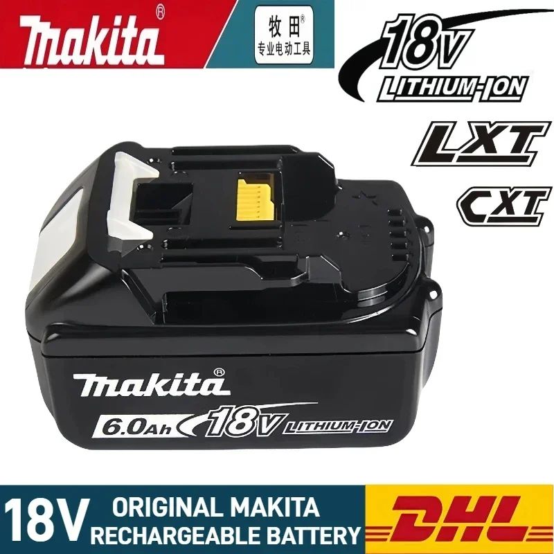 Bateria Makita 18V para ferramentas elétricas Makita 18V A bateria recarregável Makita BL1860B 18V pode substituir a BL1850B LXT400