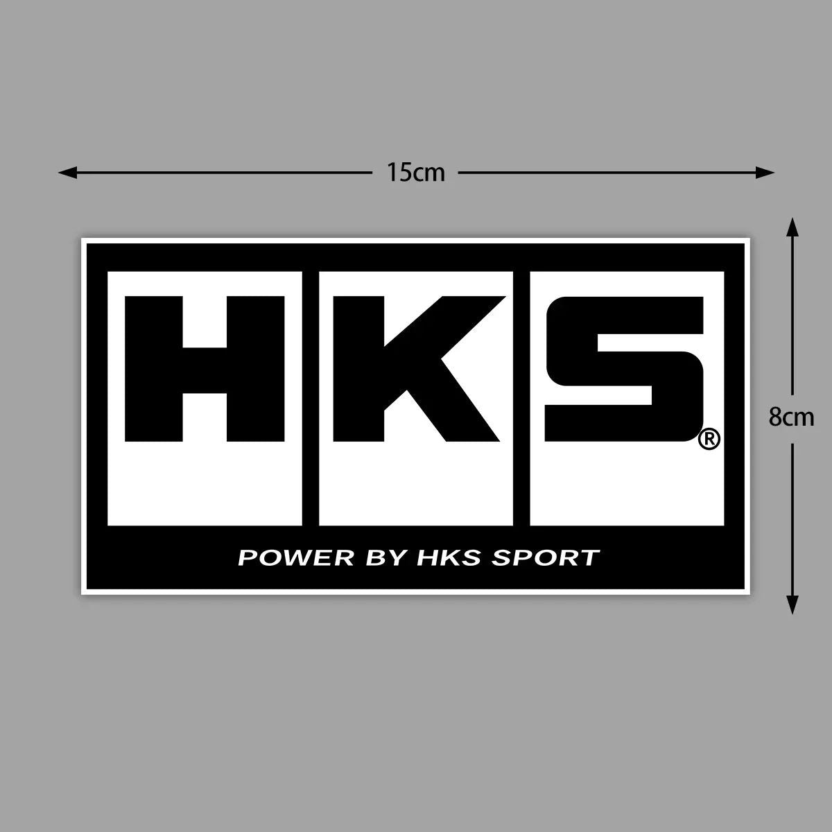 Para Adesivo HKS JDM Decalques de Corrida Moto Scooter Janela Automotiva Para-choque Decoração de Carro Acessórios Modificados ADVAN