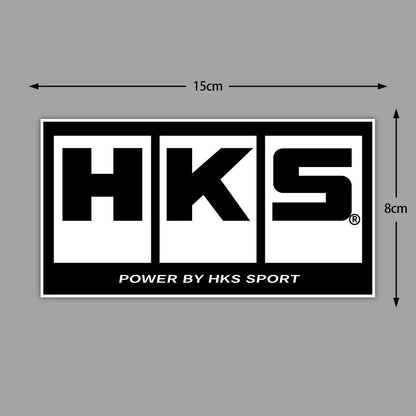 Para Adesivo HKS JDM Decalques de Corrida Moto Scooter Janela Automotiva Para-choque Decoração de Carro Acessórios Modificados ADVAN