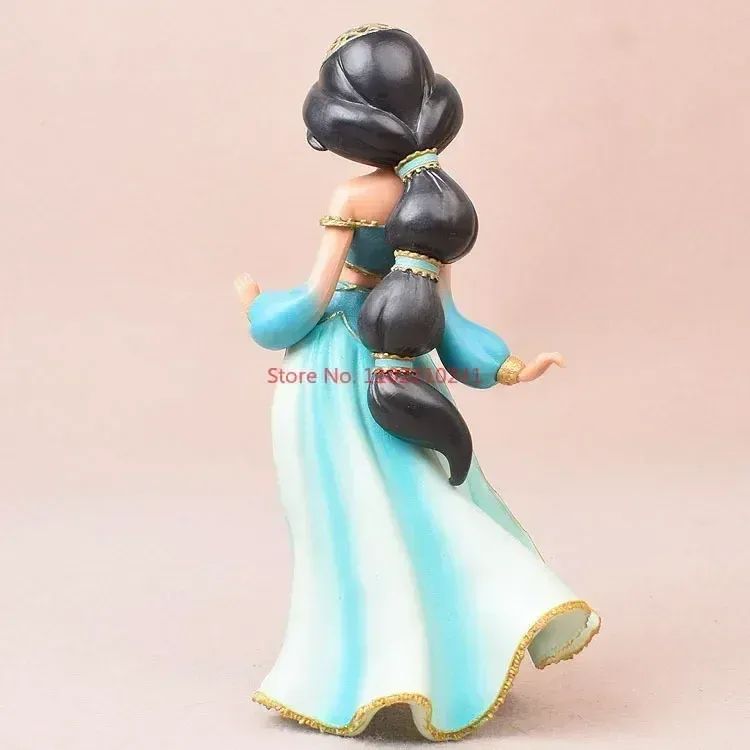 2025 20cm Disney Personagem Frozen Elsa Anna Branca de Neve Rapunzel Boneco de Resina Anime Decoração Modelo Coleção Menina Brinquedos Presente Infantil