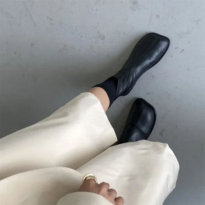 Woman Elastic Boots Fashion Ladies Thick Bottom Ankle Luxury Designer Female Boots  Nre Autumn Winter Women's Chelsea Boots 2024