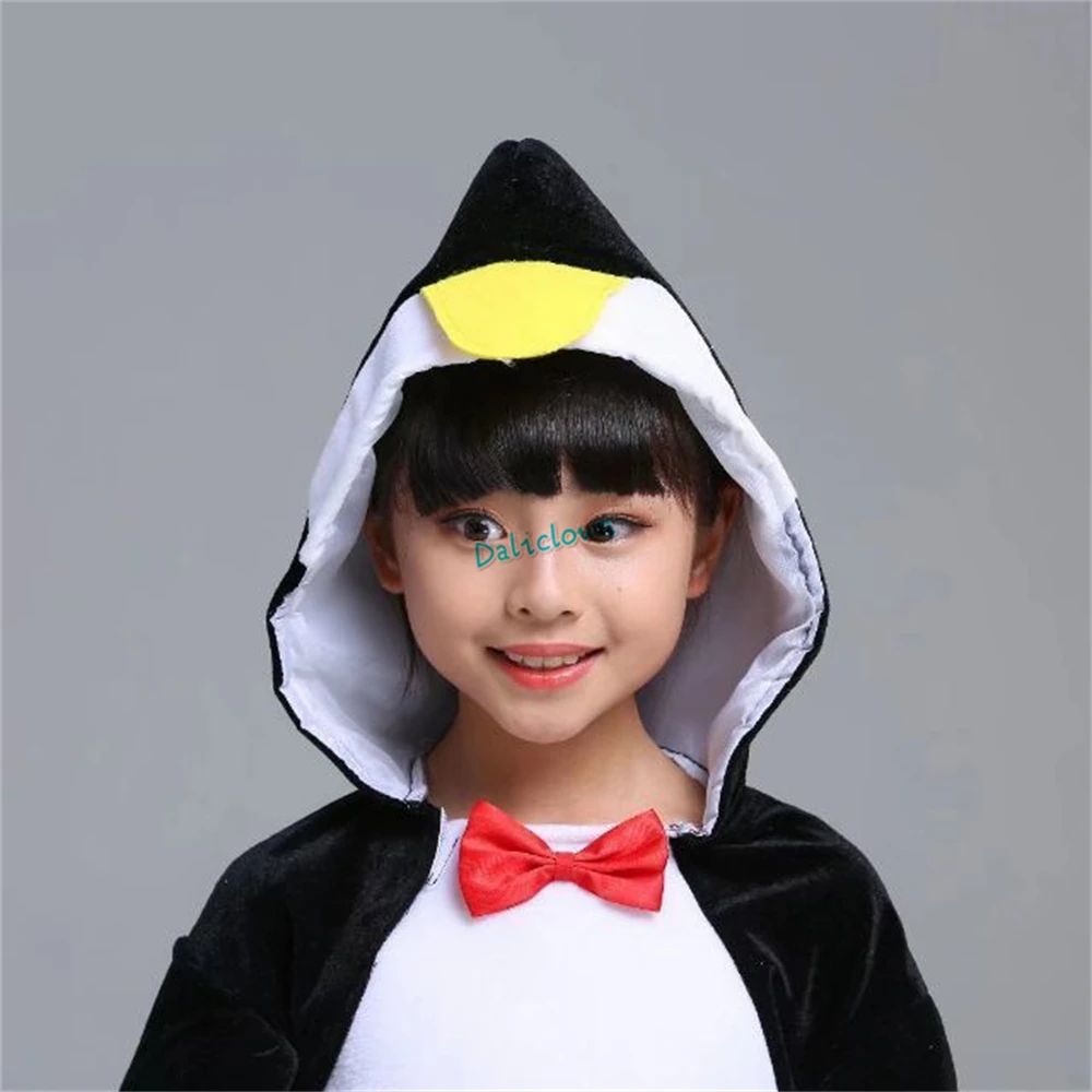 Pingouin Halloween Costume bébé enfants enfant en bas âge infantile garçons filles déguisement Animal Cosplay carnaval fê
