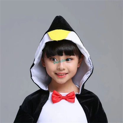 Pingouin Halloween Costume bébé enfants enfant en bas âge infantile garçons filles déguisement Animal Cosplay carnaval fê