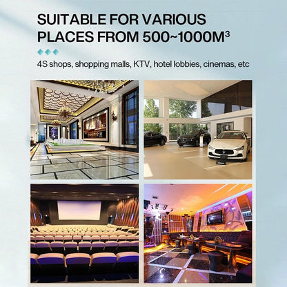 NAMSTE Smart Aroma Diffuser Hotels professional Fragrance Diffuser 1000m³  Large Room Aroma Machine With Fan Bluetooth Control