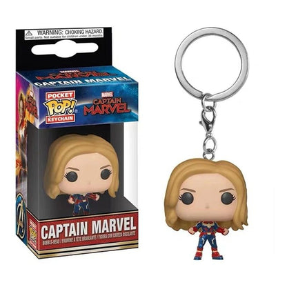 FUNKO Dumbo Stranger Toy Story 4 Capitã Marvel Goose Wall-E Eva Chaveiro Brinquedos Boneco de Ação Modelo Colecionável