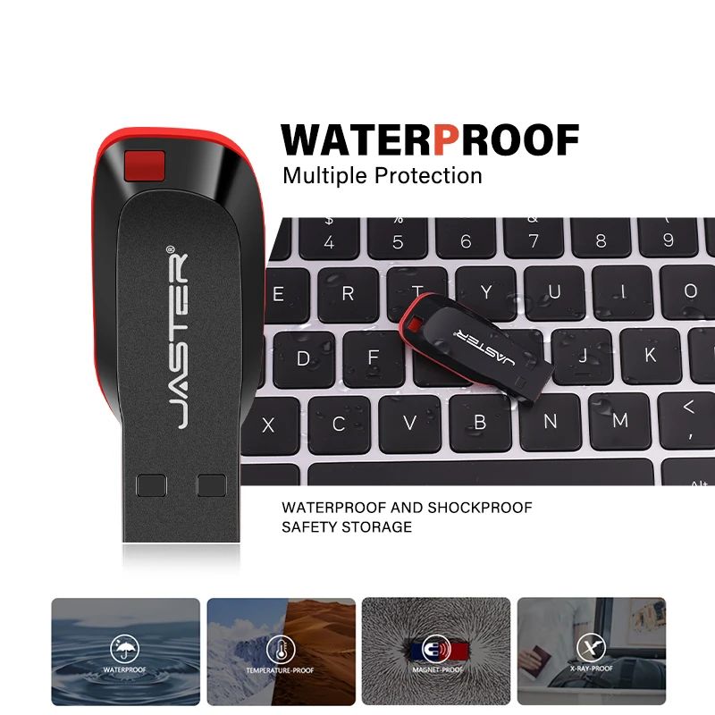 5 Peças Pendrive Original USB2.0 Unidade Flash 16GB 32GB 64GB 128GB Memórias USB Flash Memory Z50 Mini Chave USB Pen Drive USB Stick