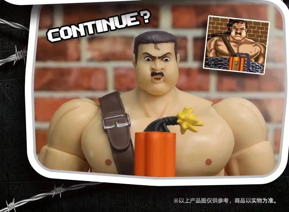 Original 52TOYS Boneco de Ação CAPCOM Final Fight PVC 10CM Anime Figuras de Ação Modelos Brinquedos Coleções Presentes em Estoque