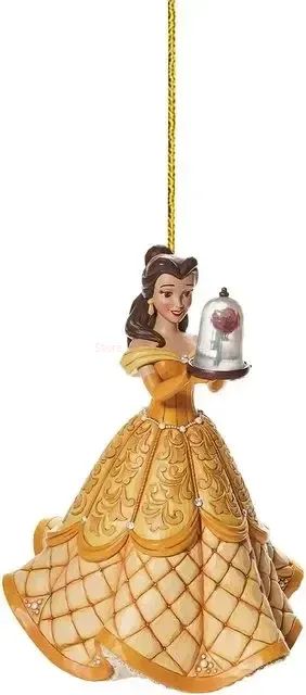 Disney Action Anime Figura Bonecas Princesa Enfeites de Natal Árvore de Natal Decoração de Pendurar Presente Artesanato de Natal