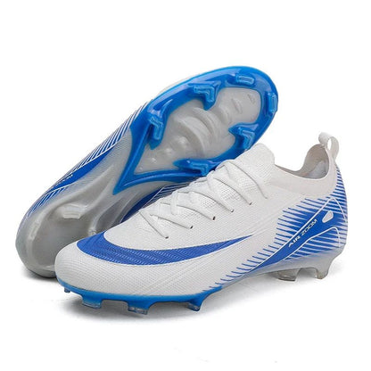Men Training Football Boots Unisex Professional Soccer Shoes Trend Grass Cleats Outdoor Breathable Sport Ultra-light Non-slip