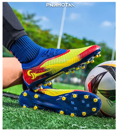 Men Football Shoes Fast Non-Slip Outdoor Football Field Boots Professional Grass Training Soccer Shoes Society Cleats Sneaker