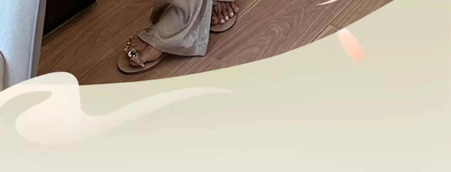 Plus Size Acetate Wide Leg Pants Women's Spring Autumn National Style Print High Waist Slimming Drapey Cool Large Size Women'...