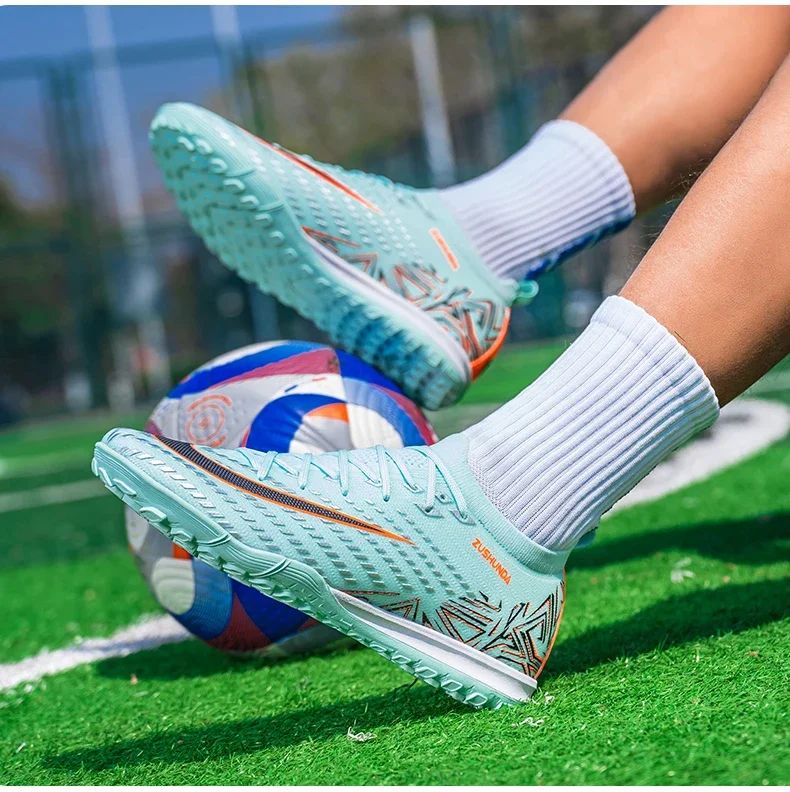 TF/FG Men Soccer Shoes Society Professional Football Field Boots Original Comfortable Top Quality Cleats Football Shoes Tenis
