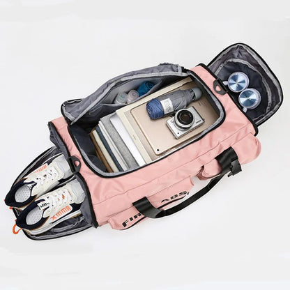 Gym Bags For Men Backpack Women Large Capacity Sports Duffle Traveling Bag With Shoes Compartment Sac De Yoga Sport Dropshipping