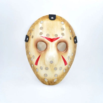 Halloween 2025 1PC Halloween Mask Makeup Ball Thickened Jason Mask Cosplay Funny Full Face Male Mask Performance Props