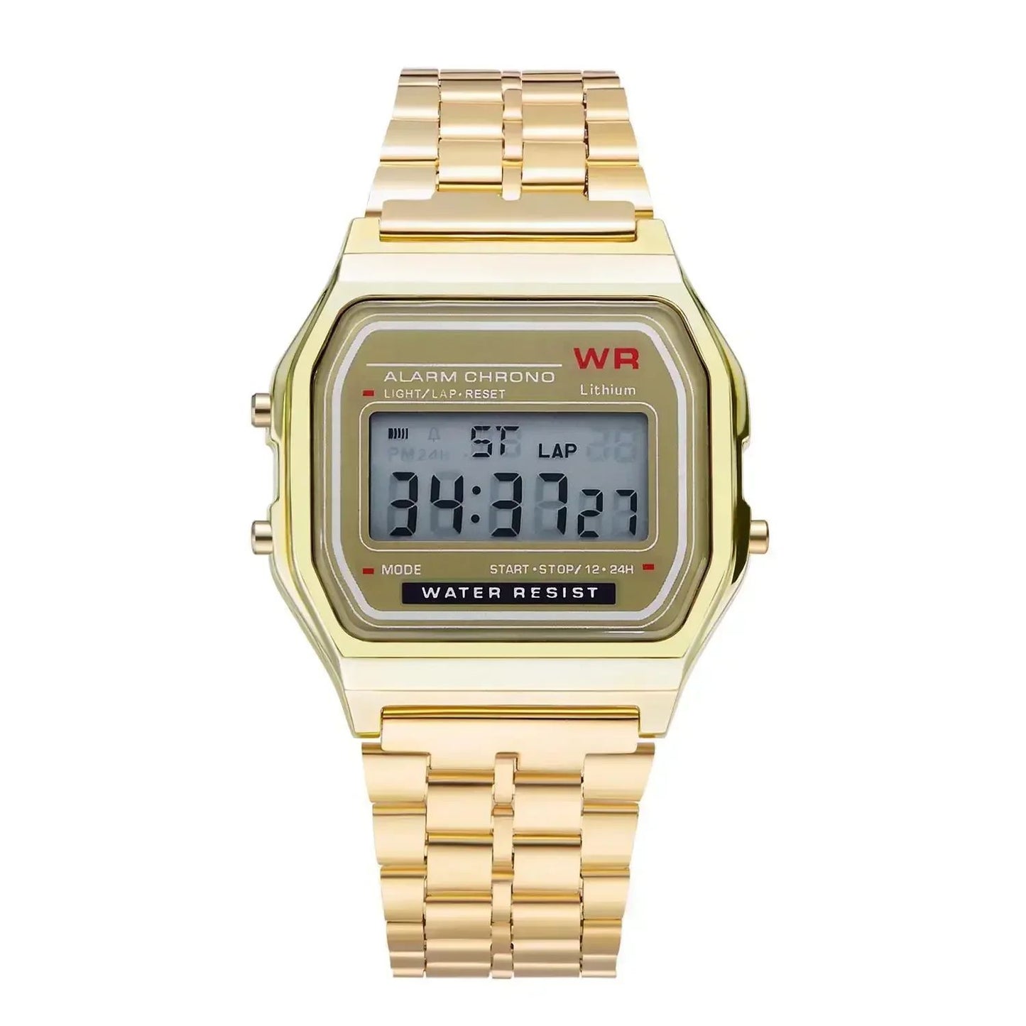 F91W Luxury Watch Waterproof Retro Digital Stainless Steel Sports Military Watches Men Women Electronic Wrist Watches Clock