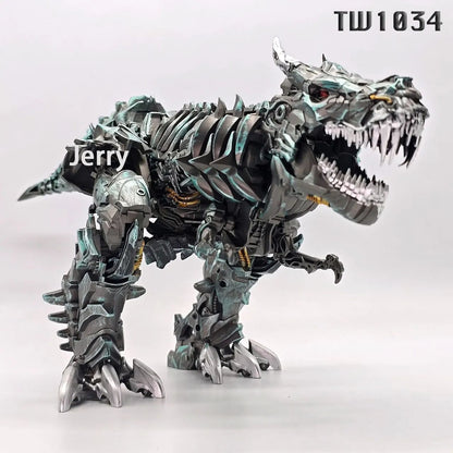 BAIWEI Transformation TW1034 TW-1034 24cm Grimlock KO SS07 Action Figure Dinossauro Lorde Líder Brinquedo Coleção Presentes
