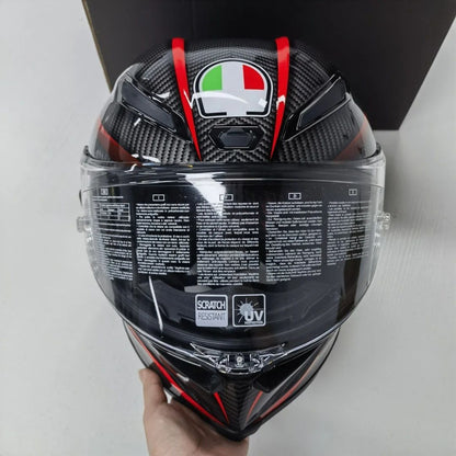 Capacete Unissex Pista Fechado para Moto Off-Road de Corrida Segurança Capacete de Proteção Aprovado ECE DOT Capacete de Ciclismo