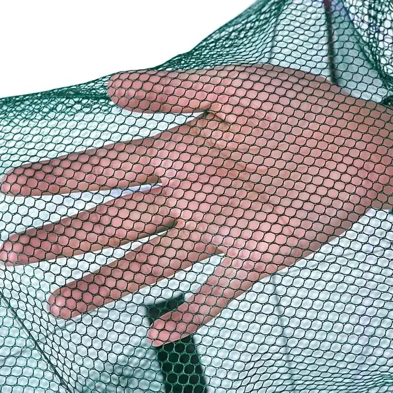 1 Armadilha Dobrável para Peixe (Rede de Lançamento) para Caranguejo, Camarão e Lagostim - Equipamento de Pesca Perfeito para Entusiastas de Atividades ao Ar Livre