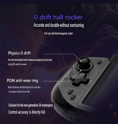 Abxylute N6 Game Controller for Switch 2 Wired Gamepad Integrated Direct Plug in Handle Native Protocol Joycon Vibration Custom