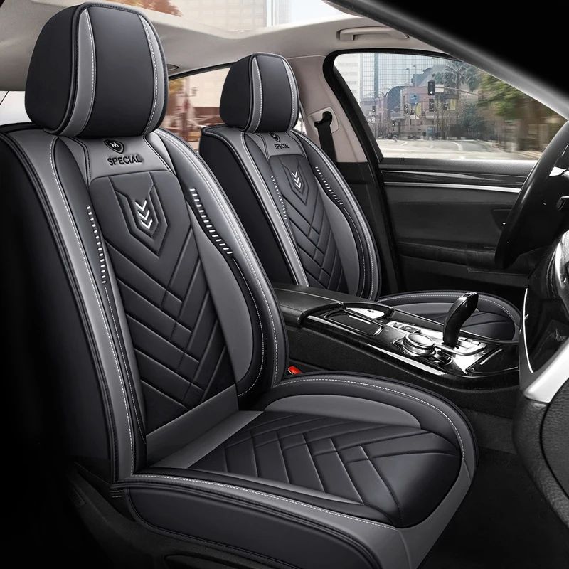 Car Seat Cushion Four Seasons Universal Artificial Leather Seat Cover 2026 Newly Upgraded Waterproof Seat Cover car accessories
