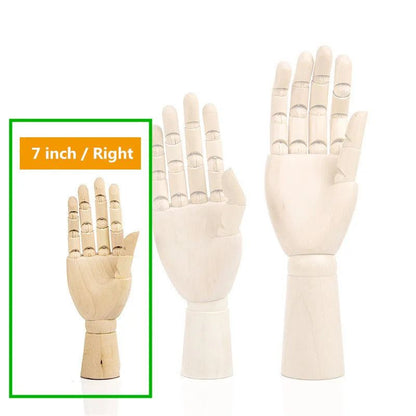 Wooden Hand Body Draw Action Toys Drawing Sketch Mannequin Model Movable Limbs Figures Home Decor Artist Models Jointed Doll