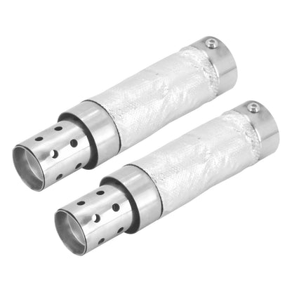 Motorcycle Universal Quiet Baffle Exhaust Pipe Muffler For Harley Sportster XL 48 883 Touring Street Glide Softail Dyna