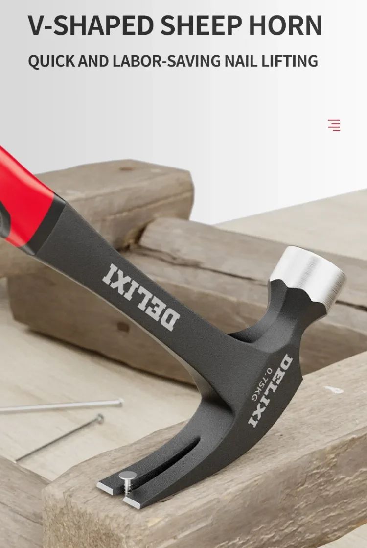 Martelo Garra Multifuncional Profissional Marcenaria Especial Mini Martelo Integrado Removedor de Pregos Portátil Ferramenta Manual Acessório Doméstico