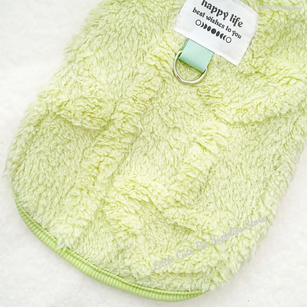 Roupas de Inverno para Cães, Colete de Lã para Teddy Bichon Pomeranian, Colete de Inverno para Cães Pequenos e Gatos, Fantasia para Animais de Estimação, Roupa para Cães, Atacado