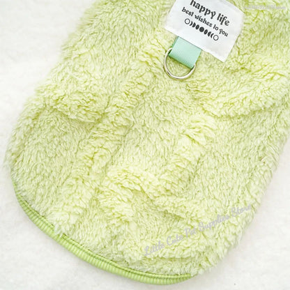 Roupas de Inverno para Cães, Colete de Lã para Teddy Bichon Pomeranian, Colete de Inverno para Cães Pequenos e Gatos, Fantasia para Animais de Estimação, Roupa para Cães, Atacado
