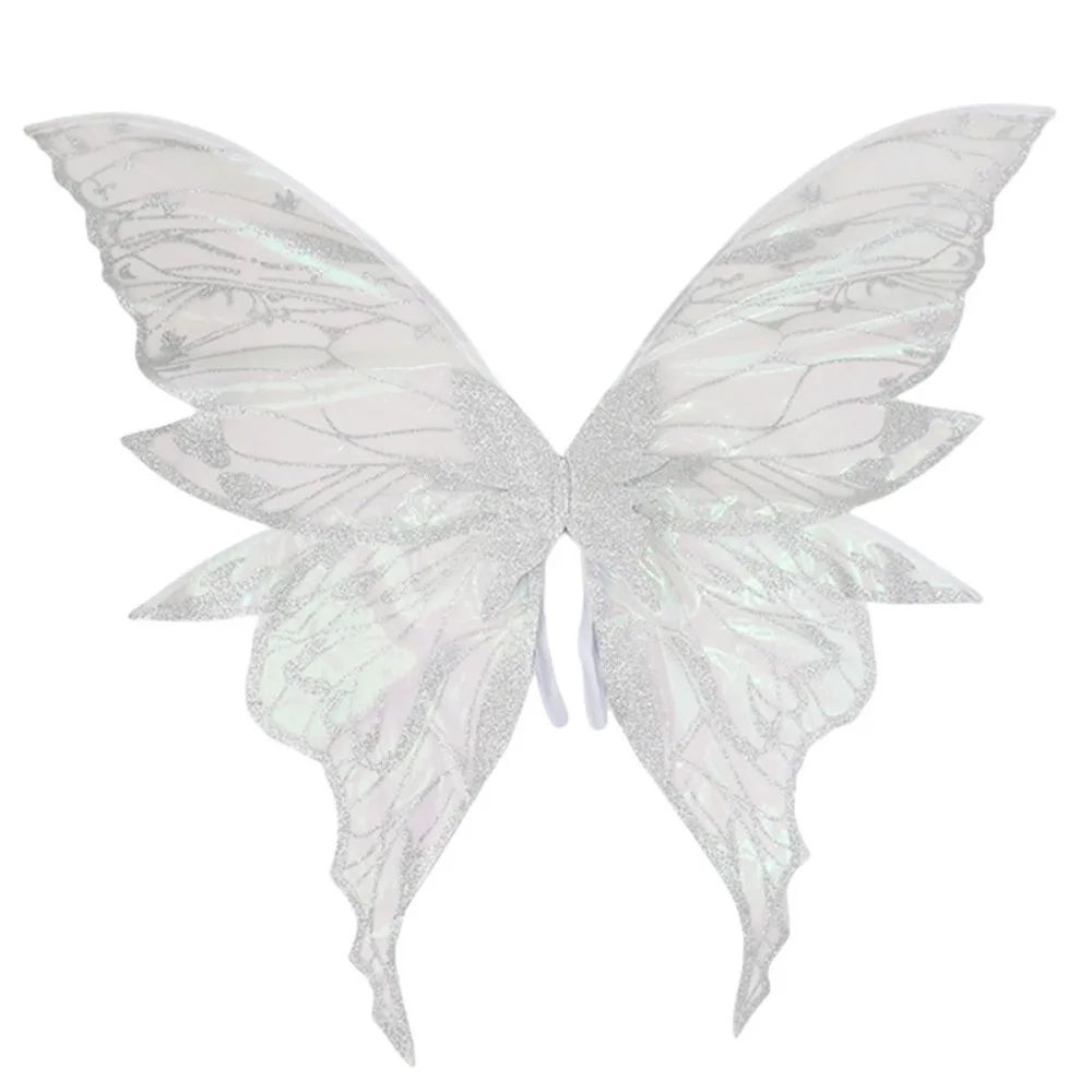 1PC Adults Fairy Wings Girls Sparkling Angel Wings Butterfly Costume Wings Halloween Costume Dress up Party Favor Christmas Gift