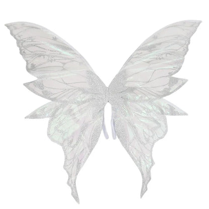 1PC Adults Fairy Wings Girls Sparkling Angel Wings Butterfly Costume Wings Halloween Costume Dress up Party Favor Christmas Gift