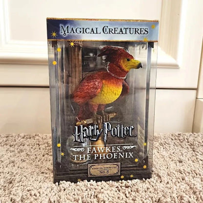 Harry Potter Anime Action Figures Personalizadas Fofas Kawaii Niffler Hedwig Brotruckle Fawkes Bicuço Dobby Pvc Figura de Ação Brinquedo presentes