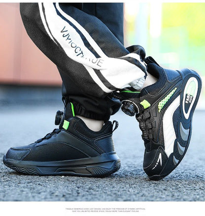 New Arrival Children Shoes Girls Boys Fashion Sneakers Comfortable Kids Sports Shoes Breathable Casual Leather Outdoor Shoe