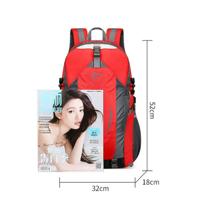 Mochila Esportiva Masculina Feminina Mochila de Viagem ao Ar Livre Impermeável Mochila de Motocicleta Mochila Leve para Trekking Pesca Bolsa de Viagem