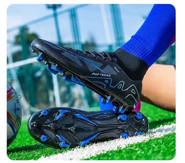 Men Football Shoes TF/FG Society Cleats Indoor Soccer Shoes Professional Football Field Boots Fast Unisex Sneaker Top Quality