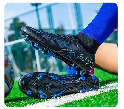 Men Football Shoes TF/FG Society Cleats Indoor Soccer Shoes Professional Football Field Boots Fast Unisex Sneaker Top Quality
