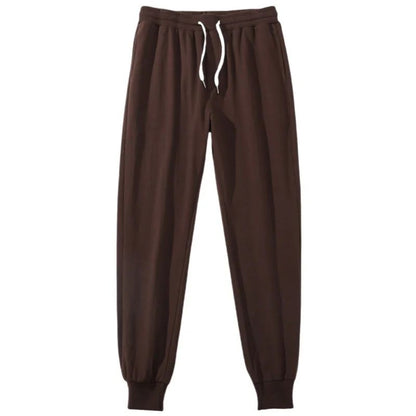 Men 100% Cotton Pants Elastic Gym Sweatpants Casual Jogging Trousers Sport Joggers Fitness Running Pants Man Clothing Streetwear