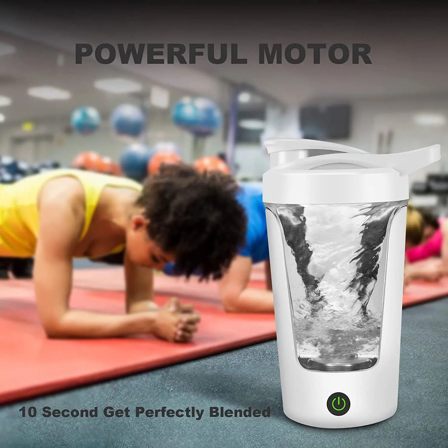 Copo Liquidificador de 450ml Copo Elétrico para Misturar Shaker Portátil para Proteína Mixer para Viagem Casa Escritório Ferramentas de Cozinha