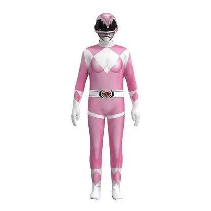 Adult Samurai Sentai Shinkenger Rangers Costume Adult  Superhero Cosplay Halloween Birthday Party Jumpsuit Zentai Suit